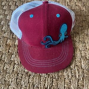 Aksels Kids Flatbill SnapBack Octopus Hat